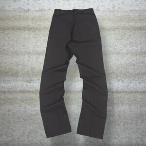 Vintage 90s Unitog Dress Pants 28x34 Bootcut Flared Mocha Brown Made in USA